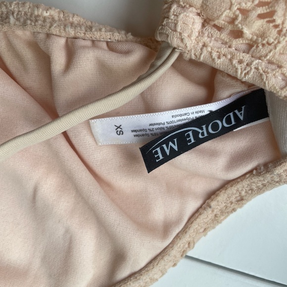 Adore Me pink lace bikini. - Picture 4 of 4